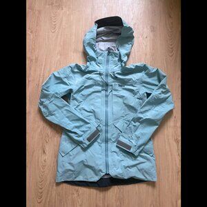 Trew Gear Women's Stella Jacket — Light Blue Ski / Snowboard Shell — Size Small